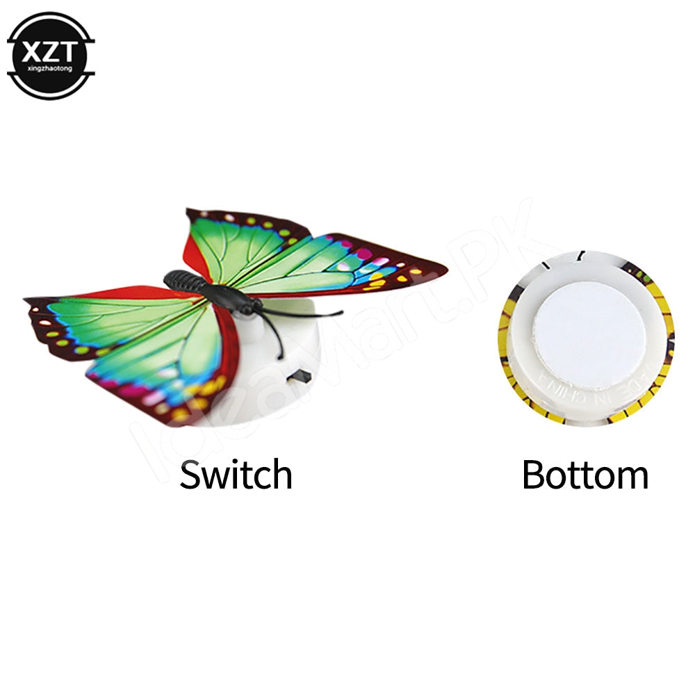 12-pieces-self-adhesive-colorful-3d-led-butterfly-wall-stickers-for-room-decor-product-image