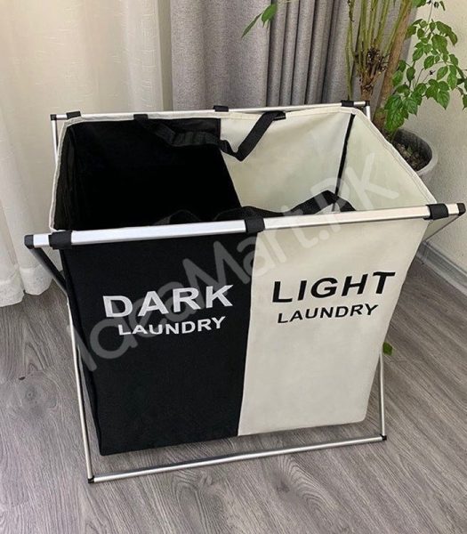 2-3-grid-foldable-separated-laundry-organizer-with-aluminum-frame-for-bedroom-and-dorm-product-image