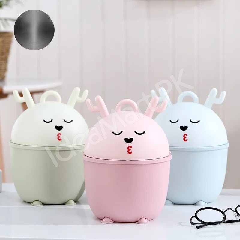 deer-design-desktop-mini-trash-can-with-flip-top-lid-product-image