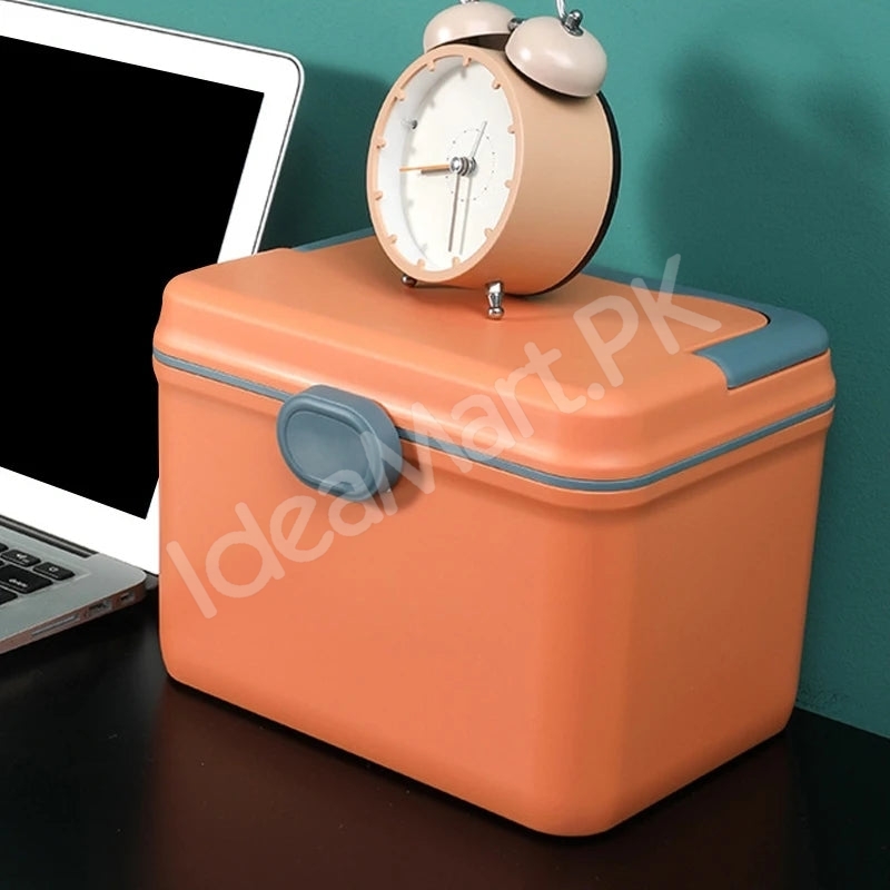 portable-plastic-two-layer-home-first-aid-storage-box-with-carry-product-image