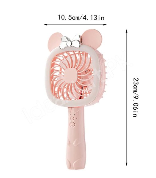 usb-rechargeable-mouse-ear-handheld-fan-with-bow-tie-for-travel-outdoor-use-product-image