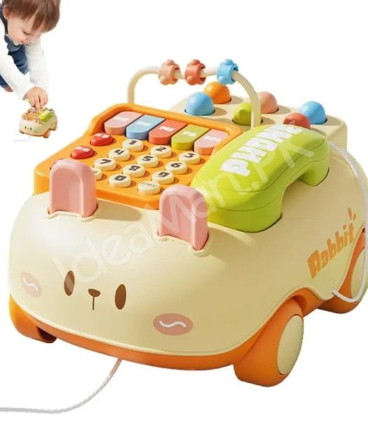 rabbit-design-toddler-phone-toy-car-with-music-abacus-learning-keys-product-image