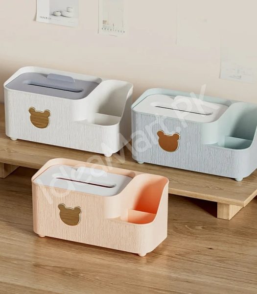 multifunctional-tissue-box-holder-and-desktop-organizer-with-5-storage-compartments-product-image