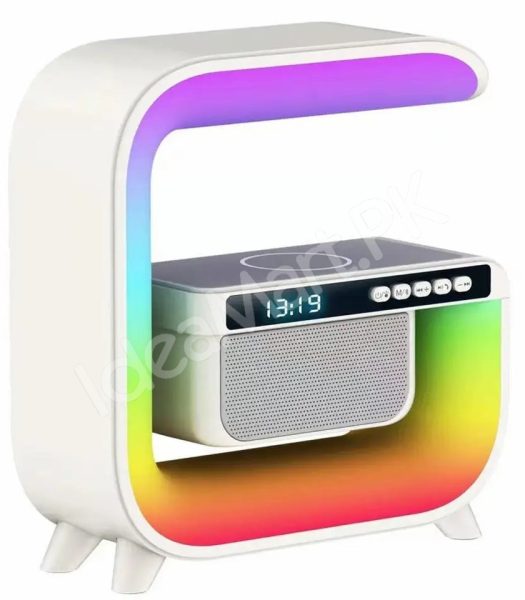 smart-g-shaped-bluetooth-speaker-with-rgb-light-alarm-clock-wireless-charger-product-image