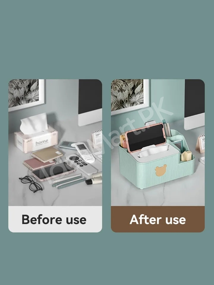 multifunctional-tissue-box-holder-and-desktop-organizer-with-5-storage-compartments-product-image