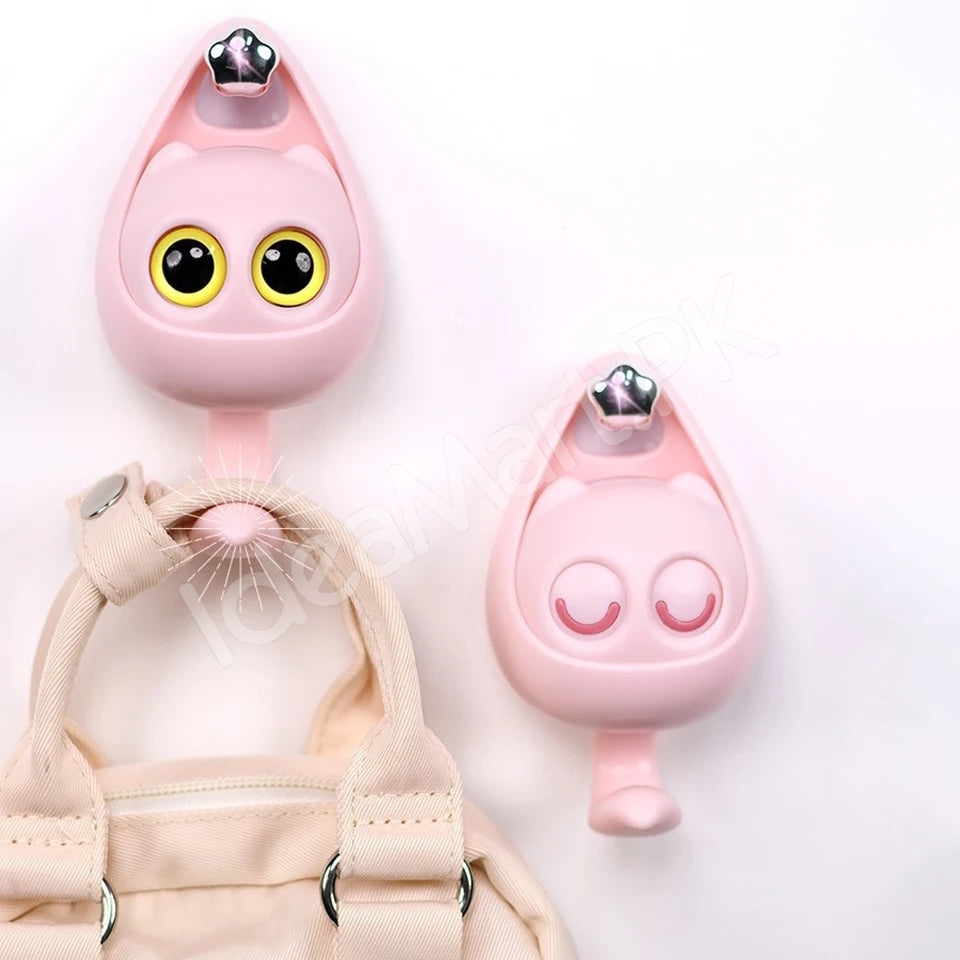 wink-cat-adhesive-hook-creative-wall-mounted-organizer-for-towels-coats-bags-and-keys-product-image