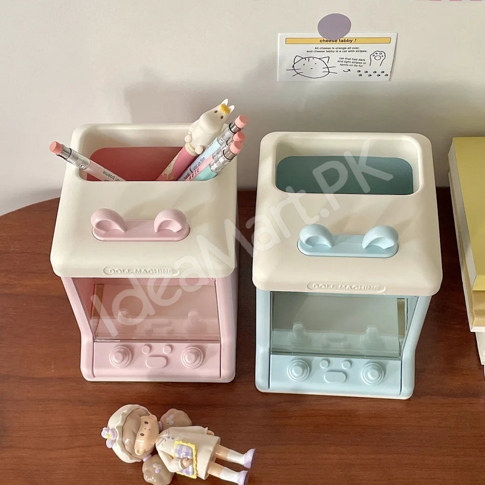 bunny-doll-machine-pen-small-items-holder-for-desktop-organizer-product-image