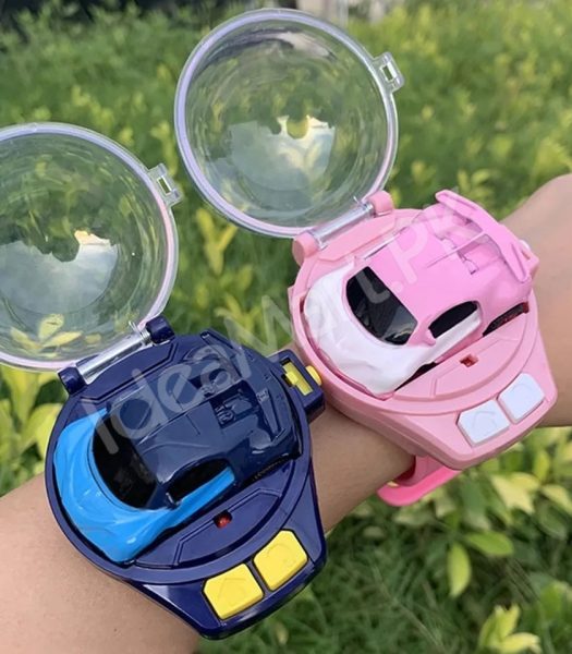 mini-2-4-ghz-rechargeable-rc-car-wrist-watch-toy-with-protective-cover-for-kids-product-image