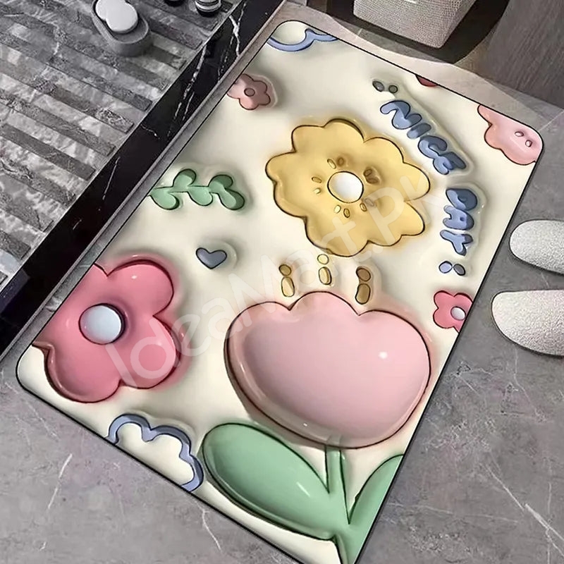 anti-slip-super-absorbent-quick-dry-floor-mat-with-cute-3d-embossed-designs-product-image