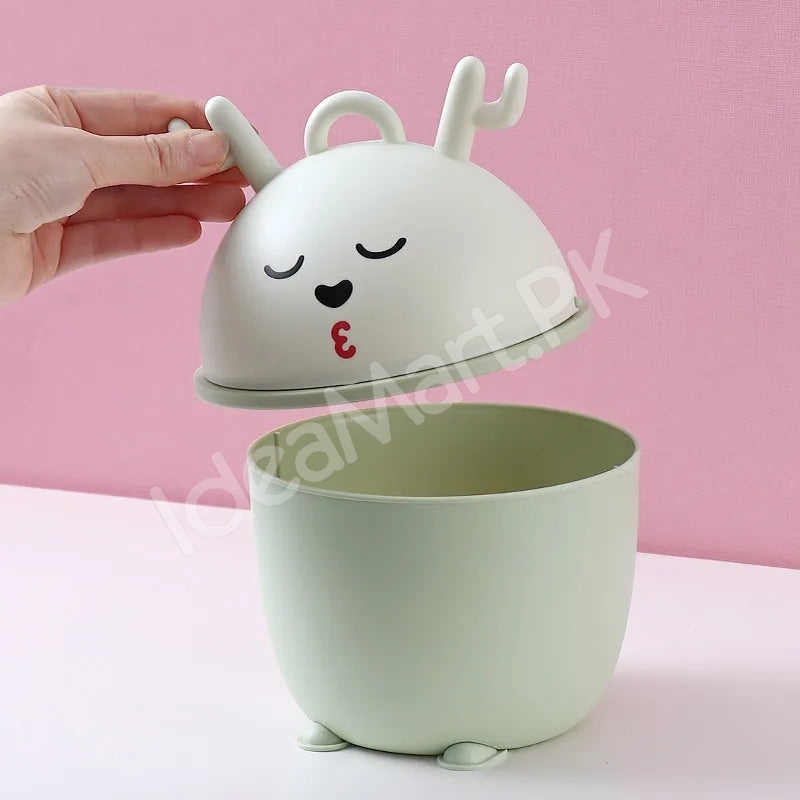 deer-design-desktop-mini-trash-can-with-flip-top-lid-product-image