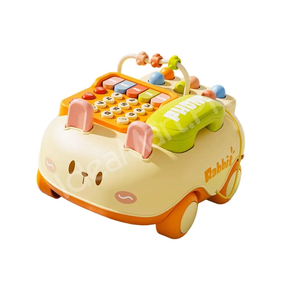 rabbit-design-toddler-phone-toy-car-with-music-abacus-learning-keys-product-image