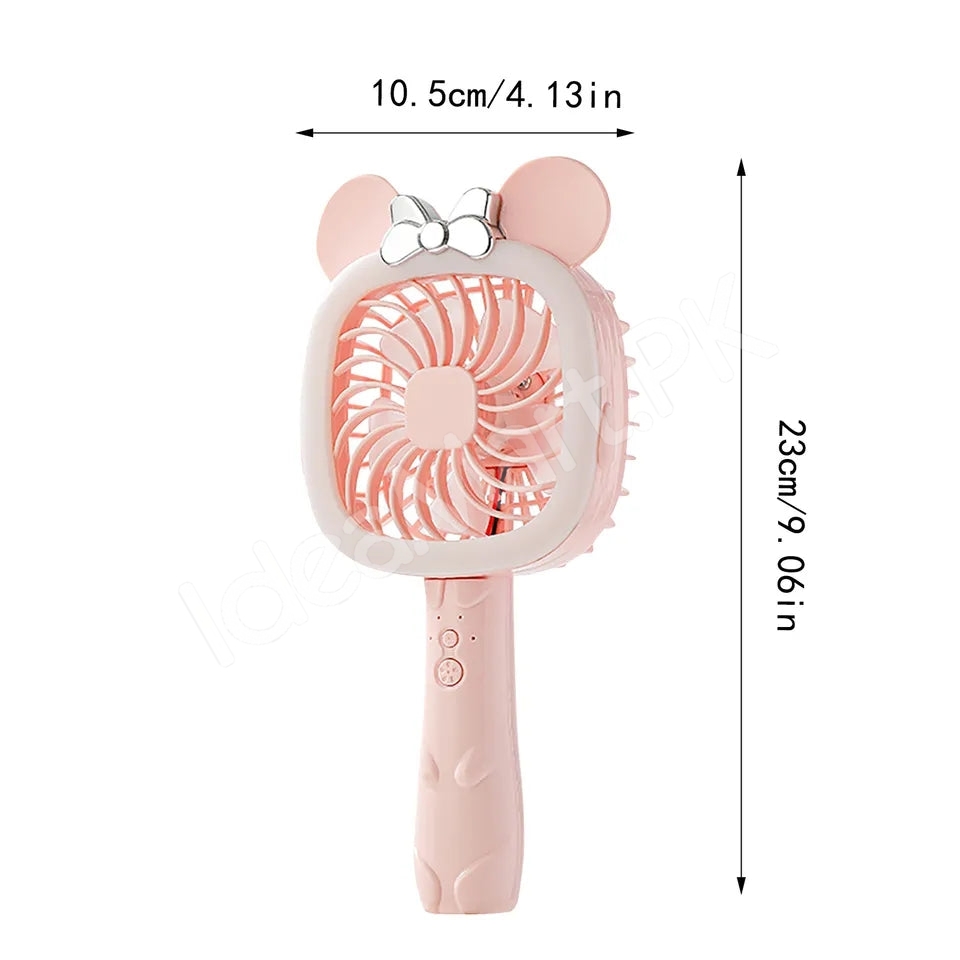 usb-rechargeable-mouse-ear-handheld-fan-with-bow-tie-for-travel-outdoor-use-product-image
