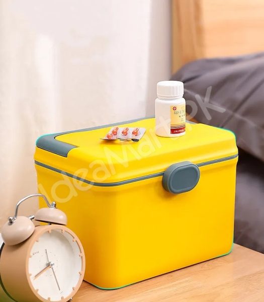 portable-plastic-two-layer-home-first-aid-storage-box-with-carry-product-image