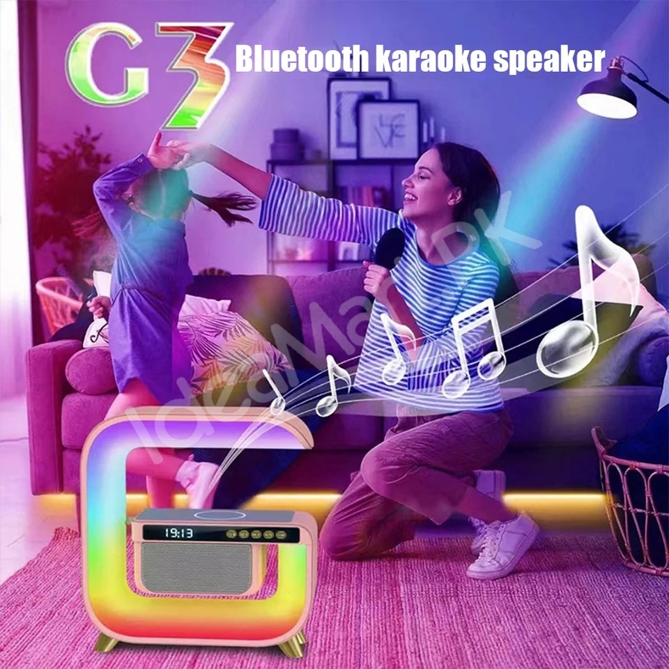 smart-g-shaped-bluetooth-speaker-with-rgb-light-alarm-clock-wireless-charger-product-image