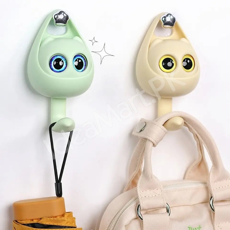 wink-cat-adhesive-hook-creative-wall-mounted-organizer-for-towels-coats-bags-and-keys-product-image