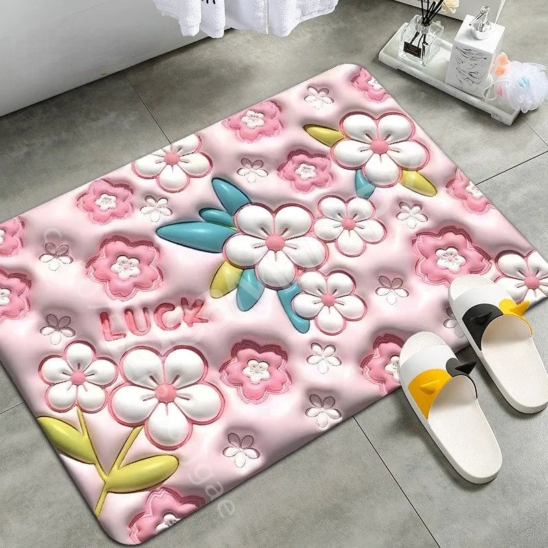 anti-slip-super-absorbent-quick-dry-floor-mat-with-cute-3d-embossed-designs-product-image