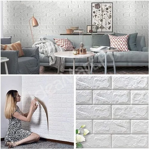 3d-brick-wall-stickers-pe-foam-high-self-adhesive-wallpaper-peel-and-stick-3d-art-wall-brick-room-panels-for-tv-walls-sofa-background-wall-decor-size-70-x-77-cm-product-image