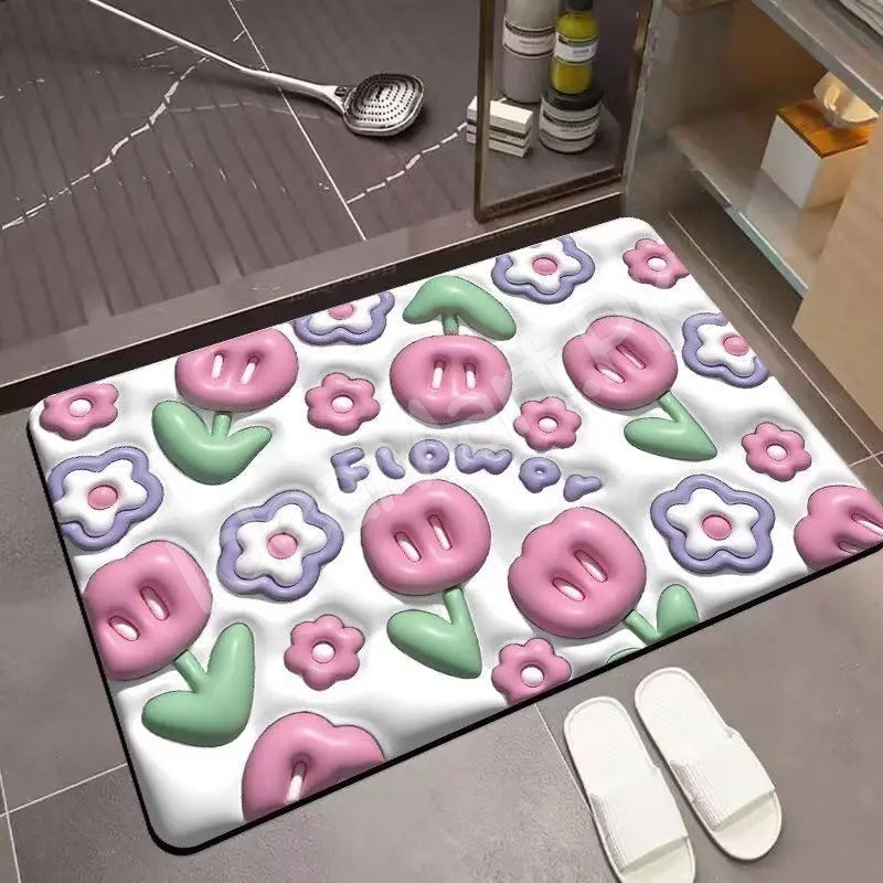 anti-slip-super-absorbent-quick-dry-floor-mat-with-cute-3d-embossed-designs-product-image