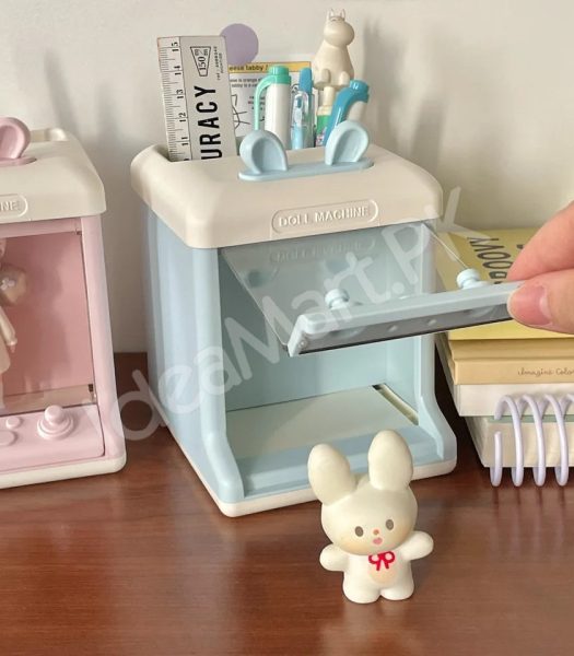 bunny-doll-machine-pen-small-items-holder-for-desktop-organizer-product-image