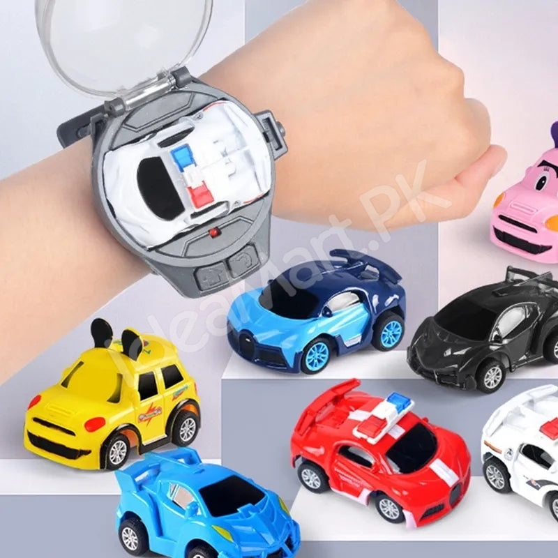 mini-2-4-ghz-rechargeable-rc-car-wrist-watch-toy-with-protective-cover-for-kids-product-image