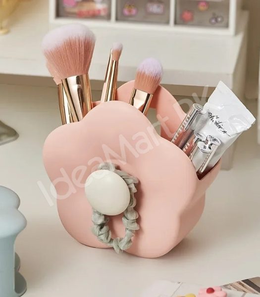 multi-functional-plastic-flower-shaped-makeup-brush-holder-with-hair-tie-hook-product-image