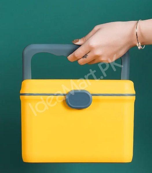 portable-plastic-two-layer-home-first-aid-storage-box-with-carry-product-image