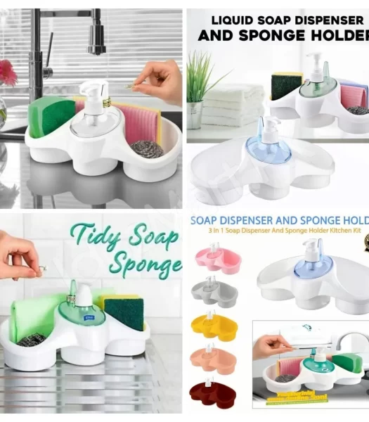 3-in-1-soap-dispenser-sponge-holder-premium-quality-product-image