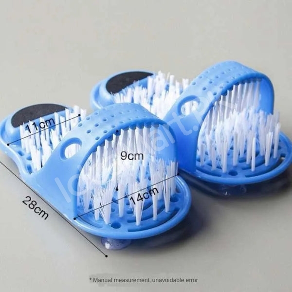 plastic-hands-free-foot-scrubber-slipper-with-bristles-suction-cups-product-image