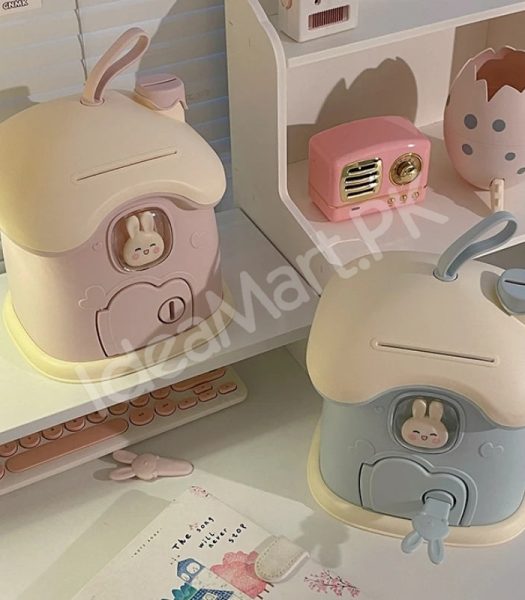 mushroom-house-shape-piggy-bank-with-rabbit-window-key-lock-product-image