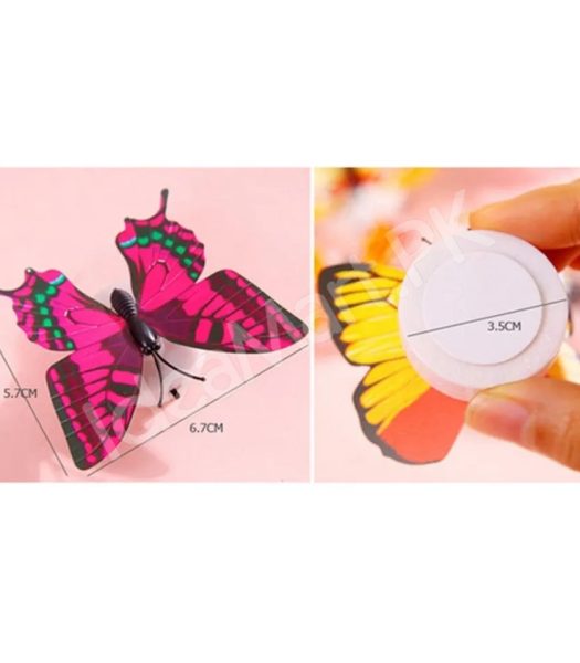 12-pieces-self-adhesive-colorful-3d-led-butterfly-wall-stickers-for-room-decor-product-image