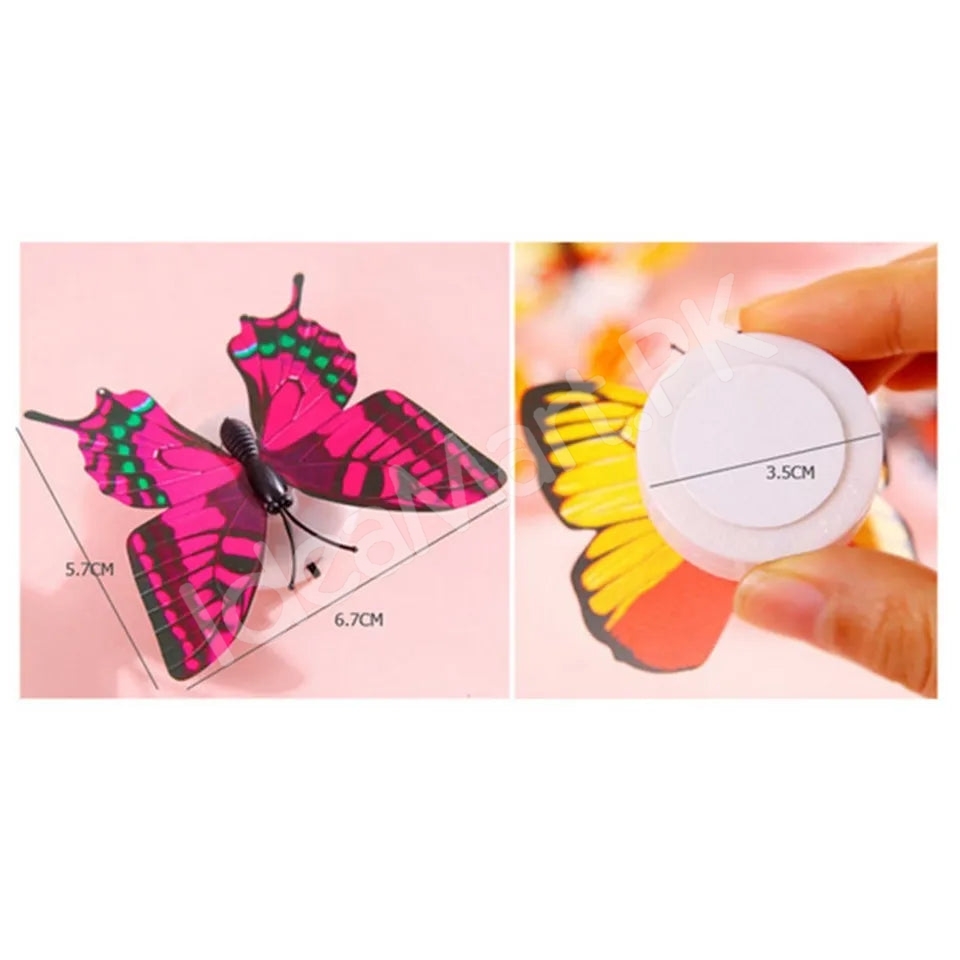 12-pieces-self-adhesive-colorful-3d-led-butterfly-wall-stickers-for-room-decor-product-image