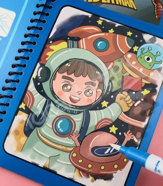 children-s-early-education-magic-water-drawing-book-with-pen-reusable-coloring-montessori-learning-toy-creative-art-gift-for-kids-product-image