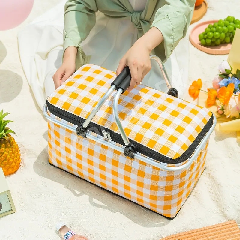 large-collapsible-insulated-cooler-basket-with-aluminum-handle-for-food-and-drinks-product-image