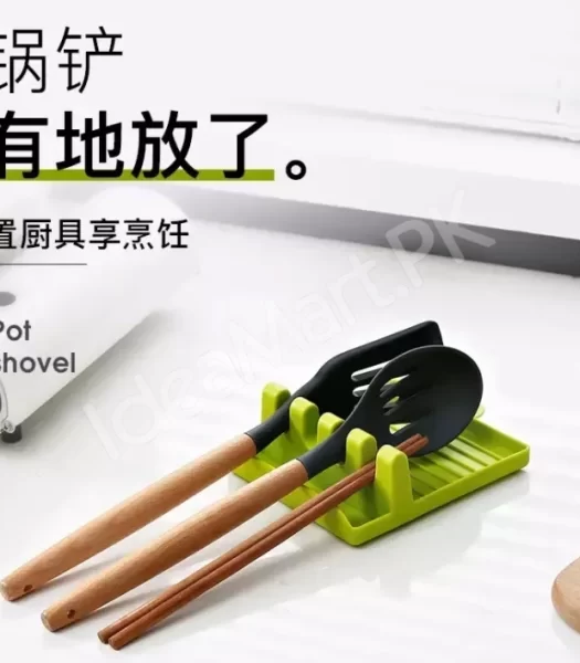 plastic-kitchen-spoon-utensil-holder-fork-spatula-chopsticks-rack-non-slip-spoon-rest-organizer-plastic-product-image