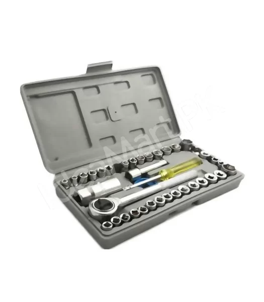 40-piece-socket-wrench-set-chrome-vanadium-steel-ratchet-tool-kit-with-storage-case-product-image