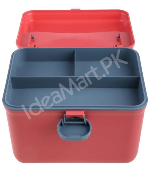 portable-plastic-two-layer-home-first-aid-storage-box-with-carry-product-image