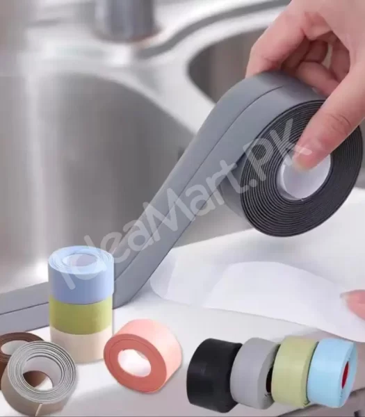 pvc-sealing-tape-bathroom-toilet-caulk-strip-self-adhesive-waterproof-mildew-proof-kitchen-sink-wall-corner-size-320cm-x-3-8cm-product-image