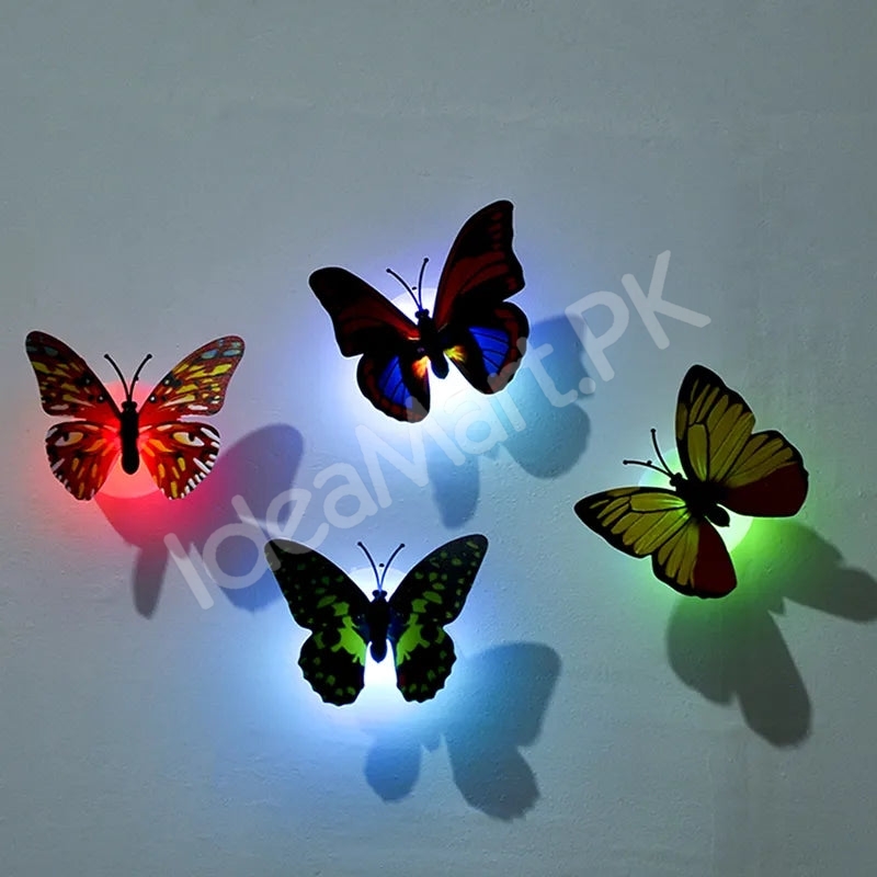 12-pieces-self-adhesive-colorful-3d-led-butterfly-wall-stickers-for-room-decor-product-image