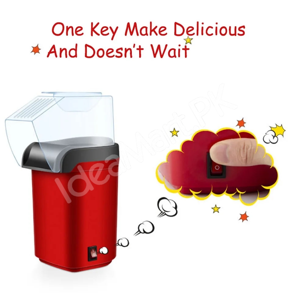 1200w-mini-automatic-hot-air-popcorn-maker-with-measuring-cup-product-image