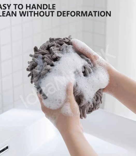 chenille-hand-towel-ball-hanging-microfiber-hand-dryer-for-kitchen-bathroom-product-image