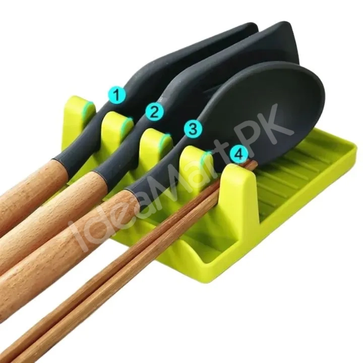 plastic-kitchen-spoon-utensil-holder-fork-spatula-chopsticks-rack-non-slip-spoon-rest-organizer-plastic-product-image