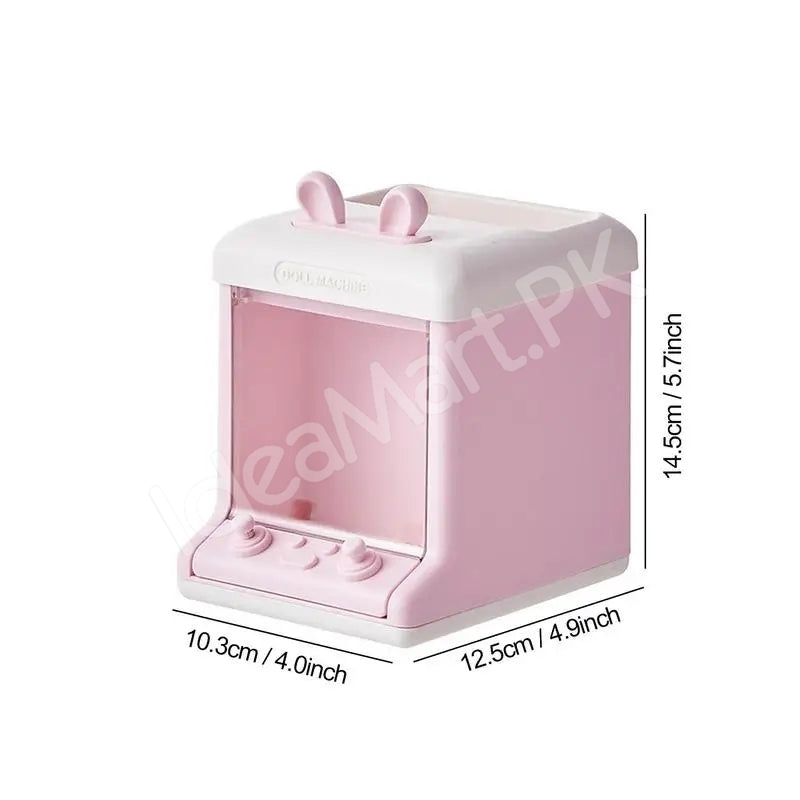 bunny-doll-machine-pen-small-items-holder-for-desktop-organizer-product-image