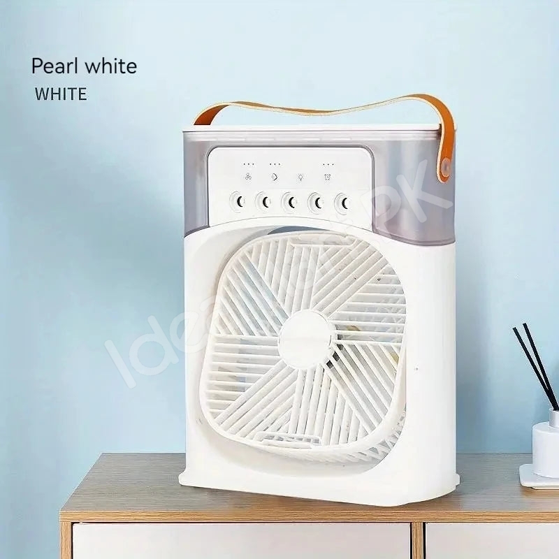 4-in-1-usb-air-cooler-fan-600ml-with-humidifier-night-light-5-mist-levels-product-image
