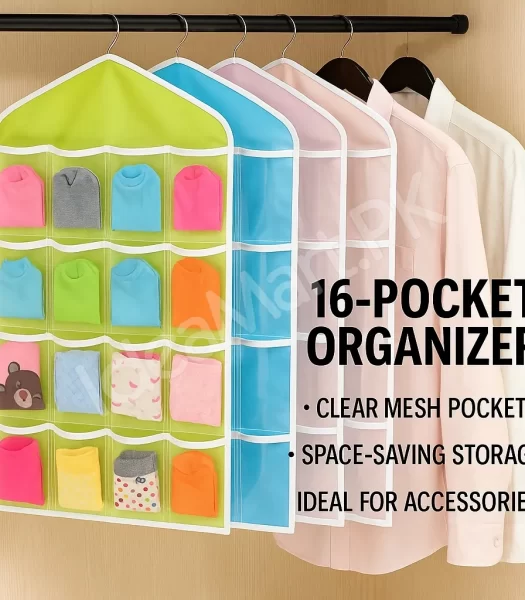 16-pocket-durable-clear-door-foldable-wardrobe-storage-organizer-hanging-bag-product-image