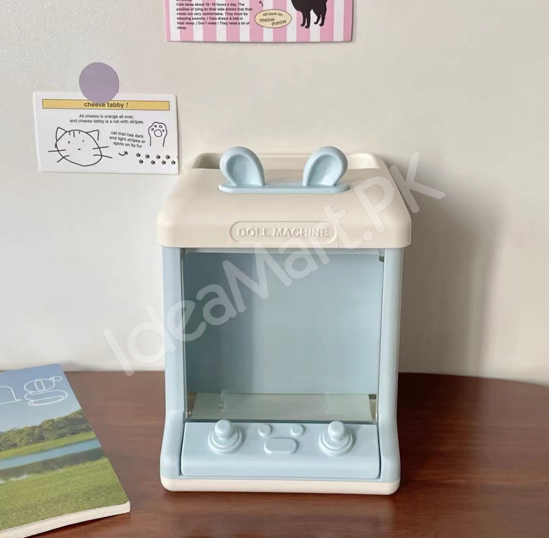 bunny-doll-machine-pen-small-items-holder-for-desktop-organizer-product-image