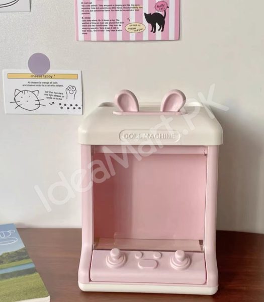 bunny-doll-machine-pen-small-items-holder-for-desktop-organizer-product-image