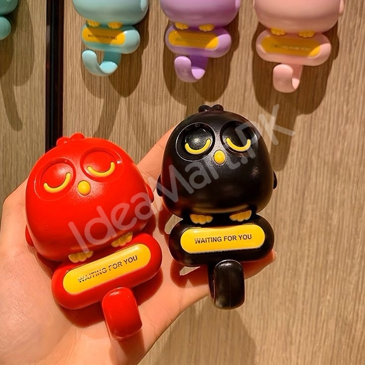 cute-decorative-bird-design-adhesive-wall-hook-multi-purpose-for-home-office-product-image