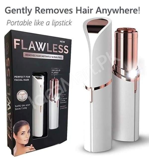 painless-rechargeable-electric-facial-hair-remover-with-led-light-product-image