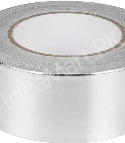 silver-aluminium-foil-tape-adhesive-duct-tape-heat-proof-multiple-use-for-heating-air-conditioning-repairs-2-inches-heat-and-light-reflective-5-meter-product-image