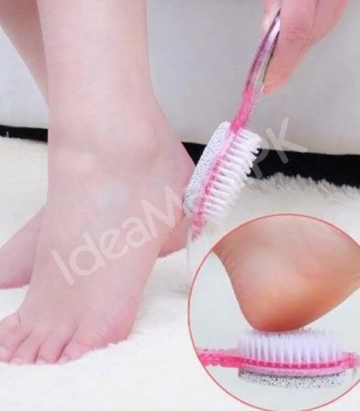 4-in-1-double-sided-foot-scrubber-brush-with-pumice-file-scraper-and-soft-bristles-product-image